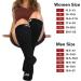 5XL Black Plus Size Compression Socks for Wide Calf Men & Women - 20-30 mmHg Breathable Knee High Support - Buy Online on SooperMarket.com