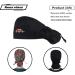 YUESUO 2 Pack Cotton Working Cap with Buttons, Sweatband & Adjustable Ponytail Tie Back - Ideal Head Cover for Men & Women with Long Hair - Shower Cap Alternative (M) - Buy Online on SooperMarket.com