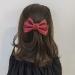 4-Piece Handmade PU Leather Hair Bow Clip Set for Women - Bow Alligator Clips Hair Barrettes - Buy Online on SooperMarket.com