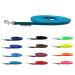 Drag line biothane dog linen small dogs 9mm 3m / 5m / 10m / 15m dog leash Bothane (1m with hand loop petrol) 1m with hand loop petrol