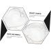 POPETPOP 10 Pcs Fruit Shaping Fruit Plastic Fruit Watermelon White Gardening Supplies 4.5x4cmx2pcs Whitex2pcs - Buy Online on SooperMarket.com