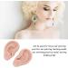 Flexible & Reusable Silicone Ear Model - 1 Pair Medium Skin Color for Ear Piercing Practice - Buy Online on SooperMarket.com