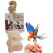 SALTEAN Himalayan Rock Salt Lick - 86g | Small Animal/Pet Hanging Licks - Buy Online on SooperMarket.com