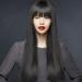 Clip in Bangs Real Human Hair Thin Bangs Clip on Air Bangs Natural Fashion Fringe Wispy Bangs Hair Extensions for Women(Natural Black) - Buy Online on SooperMarket.com