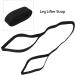 Leg Loop Lifter Portable Soft Leg Lifter Strap Black for Leg Recovery Stretching - Buy Online on SooperMarket.com