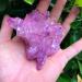 Natural Crystal Rough 85g Bonito roxo chama Aura Cristal de quartzo Cluster Specimen - Buy Online on SooperMarket.com