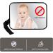 Baby Car Seat Mirror - Rear View Baby Mirror for Safe Drive | Newborn Essentials - Buy Online on SooperMarket.com