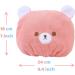 2PCS Cute Bear Hair Towel Wraps - Drying Caps for Women Girls & Kids | Hair Turban Bath Wraps - Buy Online on SooperMarket.com