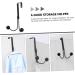 Cabilock 3pcs Wrought Iron Hook Heavy Duty Clothes Rack Door Hanger for Hanging Coat Door Coat Hook Jacket - Buy Online on SooperMarket.com