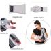 CUBY Portable Breathable Baby Wrap Sling | Quick Dry 3D Mesh Fabric | Adjustable Newborn to Toddler Carrier | Kangaroo Grey - Buy Online on SooperMarket.com