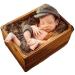 Baby Photography Props Newborn Boy Photo Shoot Outfits Infant Gentleman Suit Lattice Outfit Hats (Coffee) A-coffee - Buy Online on SooperMarket.com