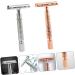 Angoily 6 Pcs Shaver Tool Set - Zinc Alloy Man's Metal Head - Premium Quality for Smooth Shaving | International Shipping Available - Buy Online on SooperMarket.com