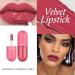 Korean Lip Gloss Mini Lip Tint Stain Set - Long Lasting & High Pigment - 5 Colors - Moisturizing Velvet Lip Tint - Matte Liquid Lipstick - 2 Fl Oz - Buy Online on SooperMarket.com