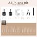Modelones Nail Tips & Glue Gel Kit - 500 Pieces Mini UV Lamp Gel Nail Extension Set Transparent Color - Perfect Nail Art Gift - Buy Online on SooperMarket.com