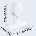 Kasmole Razor Holder | Self-Adhesive Shower Hook for Luffa Towels Hats & Coats - Reusable Wall Hooks for Organized Bath & Shower Space - Buy Online on SooperMarket.com