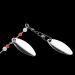 6 Pcs Bass Spinner Baits for Bass, Trout & Salmon Fishing - Hard Metal Spinnerbaits by Free Fisher - Buy Online on SooperMarket.com