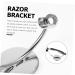 Angoily 2 pcs Stainless Steel Razor Holder - Decorative Bathroom Gift | Durable Zinc Shaving Stand - Buy Online on SooperMarket.com