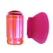 Nail art stickers for women party decoration nail stamp removable works of art with scraper silicone seal nail stamp pressure tips tool for manicure red