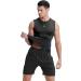 Milin Naco Men's Sleeveless Compression Shirts 3 Pack - UPF 50+ Rash Guard, Dry Fit, 5X-Large - Buy Online on SooperMarket.com