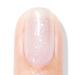 AILLSA White Glitter Gel Nail Polish - Shimmer Silver Nude Color Translucent Jelly for Nail Salon & Home | 0.51 Fl Oz - Milky Sparkle Soak Off UV Gel - Buy Online on SooperMarket.com