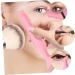Baluue 15 Pcs Silicone Beauty Ruler Makeup Eyeliner Eyebrow Guide Stencil Lip Line for Beginners Lash Tools 15X4.15CMx5pcs Pink-2x5pcs - Buy Online on SooperMarket.com