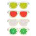 Gel Eye Mask 4 Pack Relaxing Sleep Eye Patch Eye Cover Reusable Hot & Cold Compress Gel Pack for Puffy Tired Eyes Dark Circles Migraine Stress Relief