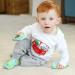 Dotty Fish Soft Leather Baby Shoes for Boys | Non Slip Toddler Shoes with Animal Designs | 0-6 Months - 4-5 Years | Crocodile Design - Buy Online on SooperMarket.com