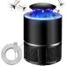 Bug Zapper, Fruit Flies Trap, Electric Mosquito & Fly Zappers/Killer - Insect Attractant Trap Powerful Little Gnats, Hangable Mosquito Lamp for Home, Indoor, Outdoor, Patio (Black) A-BLACK