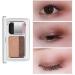 Eyeshadow Lazy Double Colors Glitter Eyeshadow Waterproof Long Lasting for Beginner Pearl Camel Two-Color Eyeshadow Double Colors Glitter Eye Shadow Palette Eyeshadow for Beignner Eyeshadow With Glit Assorted Color - Buy Online on SooperMarket.com