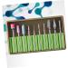 FOMIYES 3 Sets Manicure Drill Bits Nails Kits Nail Drill Bit Brush Manicure Pedicure Bit Nail Art Supplies Nail File Electric Nail Polish Gel Nail Drill Bits Polisher Tungsten Carbide 5x1cmx3pcs Greenx3pcs - Buy Online on SooperMarket.com