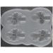 Nail Carving Mold - Creative Silicone 3D Bear Butterfly Manicure Tools for Home - High Toughness International Shipping - Buy Online on SooperMarket.com