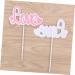 HOMSFOU 30 Pcs Love Shower Cake Picks and Toppers Decorative Cake Toppers Valentine s Day Wedding Cake Cupcake Toppers Birthday Cake Toppers Valentines Day Cake Toppers Self Made Food - Buy Online on SooperMarket.com