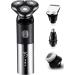 Men s 4-in-1 Electric Shaver & Grooming Kit | Cordless Wet Dry Rotary Shaver | USB Fast Charging & LED Display | International Shipping Available - Buy Online on SooperMarket.com