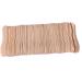Condiment Spoons 100pcs Wooden Ice Cream Spoons Wood Taster Spoons Popsicle Paddles Spoon Spoons - Buy Online on SooperMarket.com