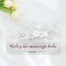 Aukmla Silver Pearl Flower Bride Wedding Hair Comb - Bridal Leaf Headpiece for Women & Girls - Buy Online on SooperMarket.com