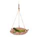 Reptile Hammock Swing Bed Cute Lizard Bearded Dragon Reptile Hanging Hammock Reptile Woven Cotton Summer Hammock Swing Bed for Reptiles Hamsters Parrots Sleeping Resting