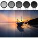 58mm Slim Variable ND Filter | ND2-ND400 Adjustable Neutral Density Lens Filter for Canon Nikon Sony DSLR Camera - Buy Online on SooperMarket.com