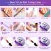 iBigLY 248W UV LED Nail Lamp - Faster Curing Nail Dryer for Gel Polish - 60 Lamp Beads, 4 Timers, Auto Sensor - Home Salon Nail Art Light - Purple - Buy Online on SooperMarket.com