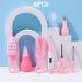 Nirelief Baby Grooming Kit - Newborn Care Set with Thermometer & Storage Case - Pink 8pcs - Buy Online on SooperMarket.com