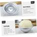 OUNONA 18 Pcs Mold Ball Cake Pans Chocolate Candy Baking Cookie Moulds Mini Dome Cake Tins Muffin Baking Cups Hemisphere Cake Pan Sphere Cake Mould Paper Cup Non Stick 3D Aluminum Alloy Silverx3pcs 8X8X4CMx3pcs - Buy Online on SooperMarket.com