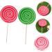 Alipis 8 Pcs Christmas Lollipop Ornaments Giant Lollipop Prop K ds Toys Lollipop Prop Realistic Peg with Hook Food Decor Micro Toys Wedding Decorations Wooden Unique Party Supplies Child - Buy Online on SooperMarket.com