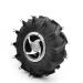 L-faster 3.50-4 Agricultural Tire 10 inch Off-road Wheel Axle 17mm for Trolley Electric Lawn Mower DIY Trolley