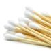 Kingzhuo cotton swab 10.2 cm wooden sticks for medical wound care skin cleaning widespread at school in the office at home (10.2 cm 1000 pieces)