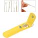 Ear Wax Removal Tool Set with Silicone Ear Plugs - Golden 11.5X2.7X1cm - Buy Online on SooperMarket.com