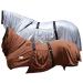 RL24 - eczema ceiling with neck part & abdomen |Flying ceiling to protect against insects |Fine -meshed tissue double front closure & leg cords |Outdoor horse ceiling in light brown |115cm light brown 115cm