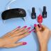 Bluesky LED UV Gel Nail Lamp 6W | Portable Mini Travel Gel Polish Dryer with Timer | USB Cable Included - Buy Online on SooperMarket.com