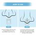 Silicone Magnetic Anti Snoring Nose Clip - Stop Snoring for Quieter, Restful Sleep - Blue - Buy Online on SooperMarket.com