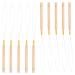 Vlasy 10PCS Hair Extension Loop Needle Threader Pulling Hook Tools Micro Loop Nano Beads Device Hair Extension Threader for Hair or Feather Extensions