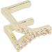 Hip Hop Tooth Brace Fake Teeth Decoration Durable Brass Electroplated Birthday Gift for Hip Hop Fans (Gold) Y Gold - Buy Online on SooperMarket.com