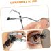 NOLITOY Mini Eyelash Curler & Lash Tools - Pro Precision Curling & Eyebrow Brush - Stainless Steel Beauty Tools for Perfect Lashes - Buy Online on SooperMarket.com